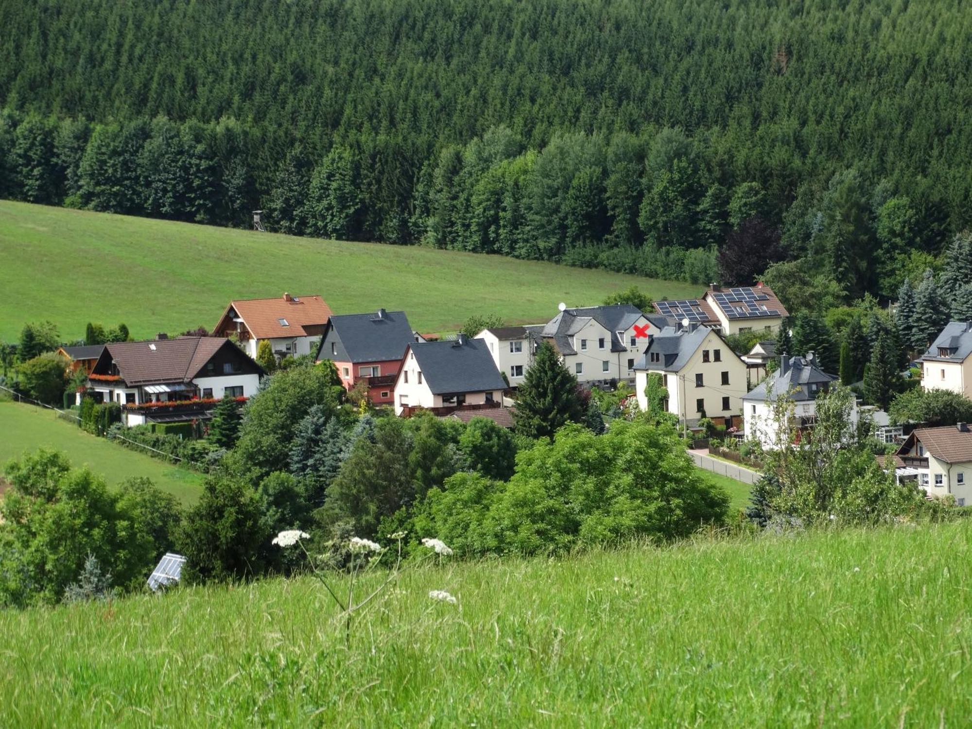 Ferienwohnung "Am Vaterlandsgrubenweg" Oelsnitz  Bagian luar foto